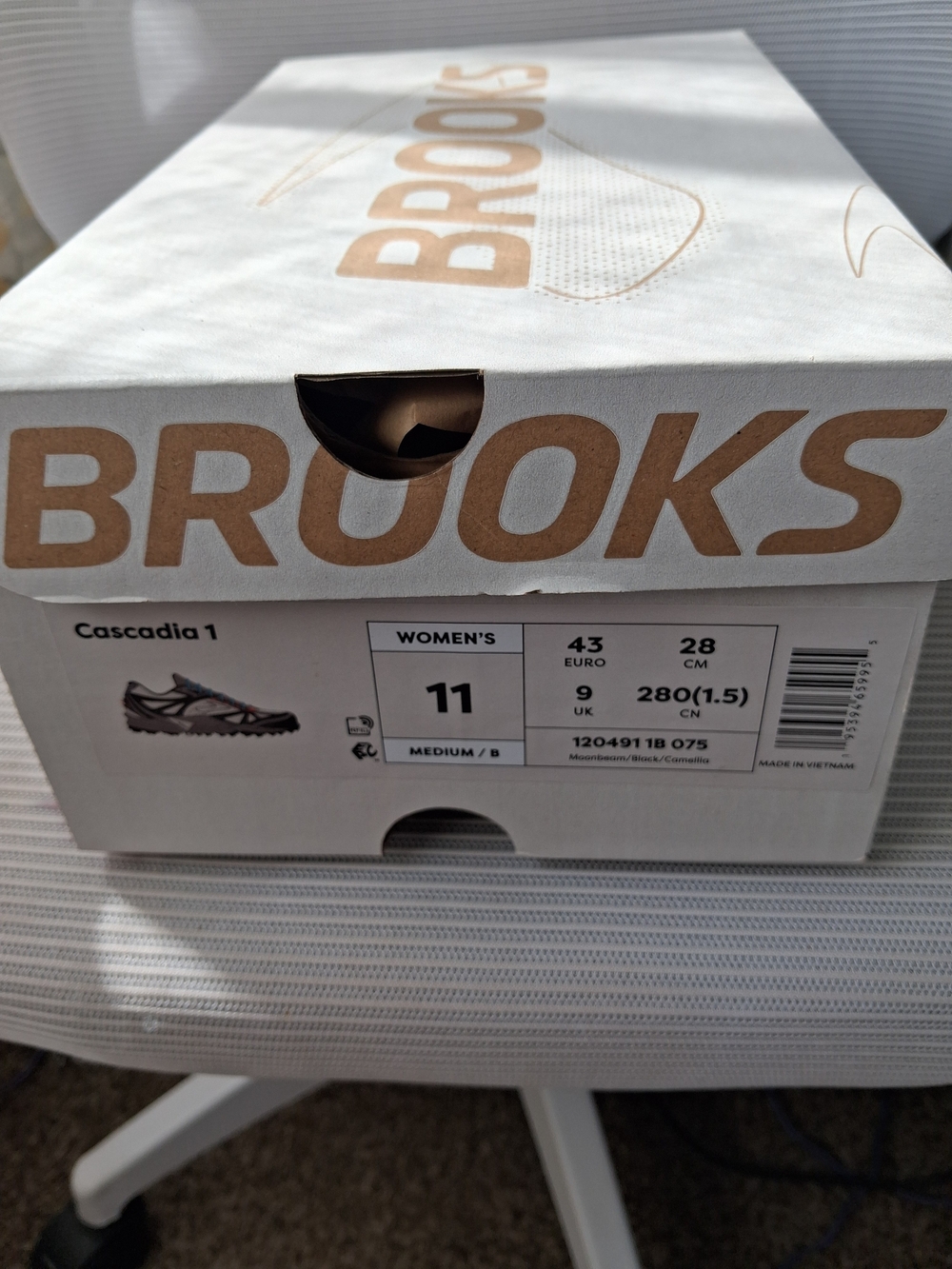 Brooks Women's Cascadia 1 Trail Shoes - Black